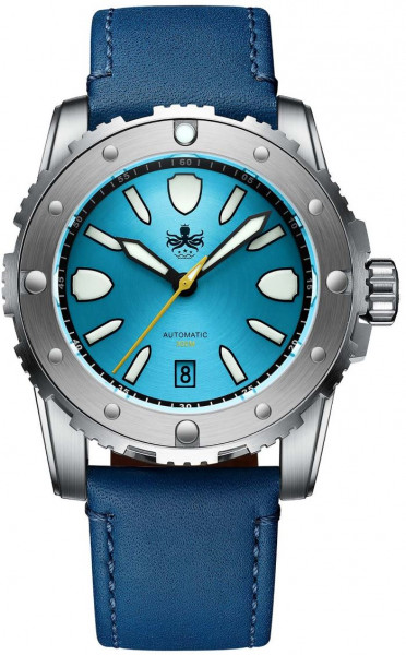 Phoibos Great Wall Blau 300m Diver Automatic Limited Edition