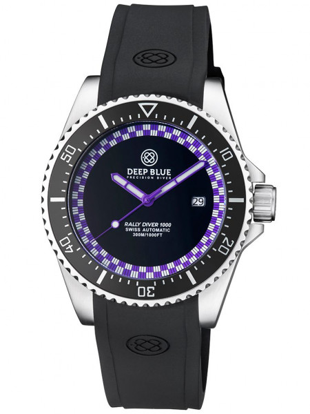 Deep Blue Rally Diver 1000 Purple Swiss Automatic