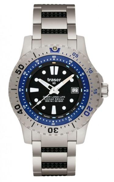 Traser Diver Steel-Black Limited Edition