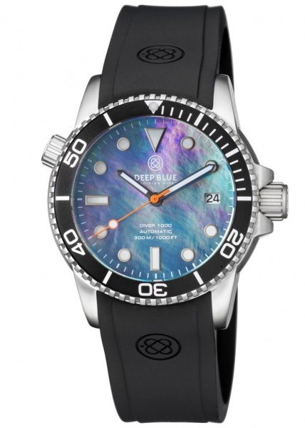 Deep Blue Diver 1000 Black-Black-MOP