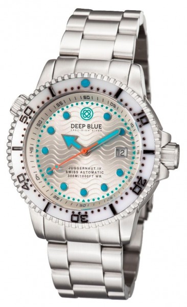 Deep Blue Juggernaut IV Auto Silver Steel