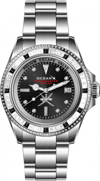 OceanX Sharkmaster 1000 Black M9 Automatic Limited Edition