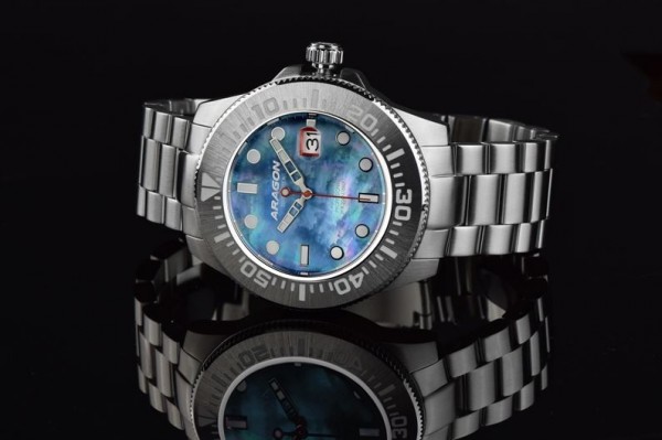 ARAGON Divemaster III MOP Automatic 50mm Steel