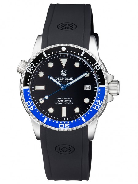 Deep Blue Diver 1000 II Black-Blue-Black-Blue