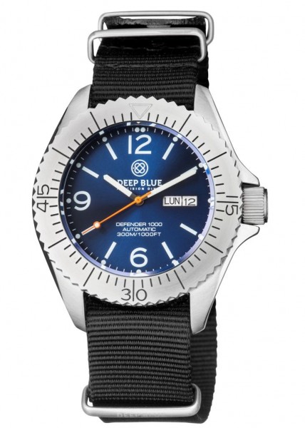 Deep Blue Defender 1000 Automatic 44mm Dark Blue