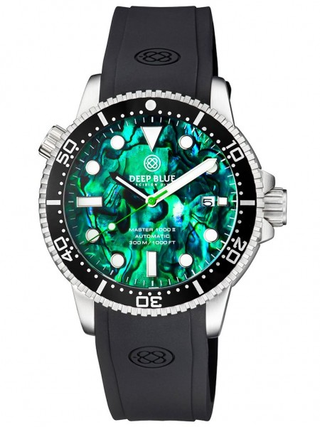 Deep Blue Master 1000 II Green Abalone