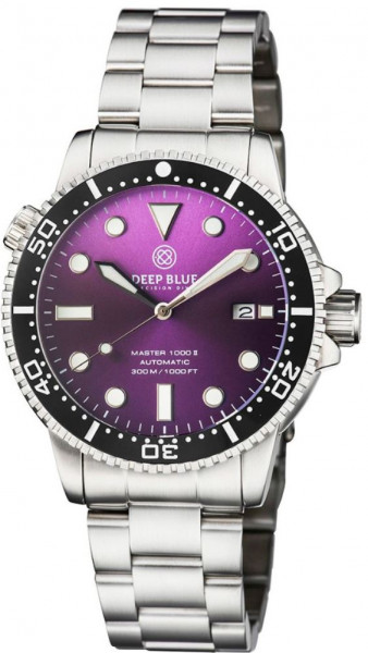 Deep Blue Master 1000 II Gradient Purple Steel Matt