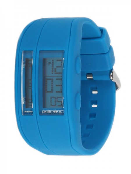 Pollmann Sportwatch Chrono Blau Armbanduhr