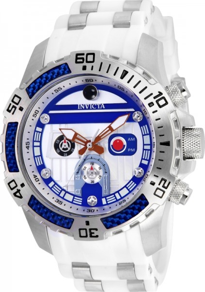 Invicta 26184 Star Wars R2-D2 Quarz White Blue