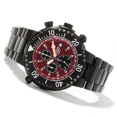 Deep Blue Sea Chrono 1000m Red PVD