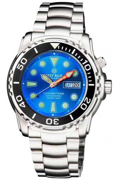 Deep Blue Sea Diver III 1000m Light Blue