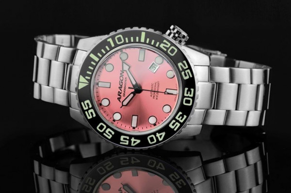 ARAGON Divemaster IV EVO Pink Automatic 48mm Limited Edition