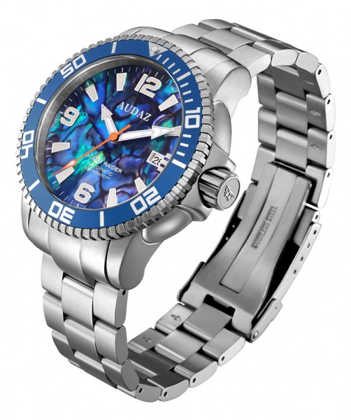 Audaz Ocean Rider Blue Abalone 45mm Automatic