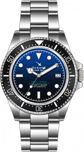 OceanX Sharkmaster V Blue Gradient Automatic