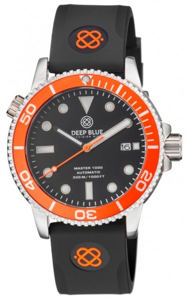 Deep Blue Diver 1000 Orange-Black-Orange